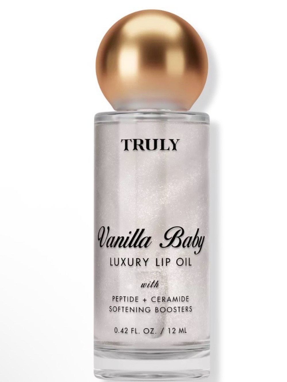 TRULY Vanilla Baby Luxury Lip Oil NEW WITH SAFETY  SEAL